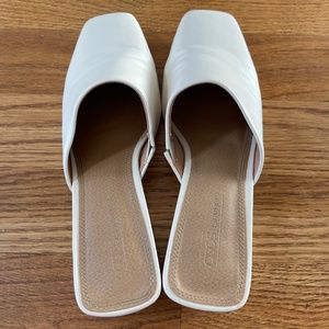Heeled Mules, Size 9
